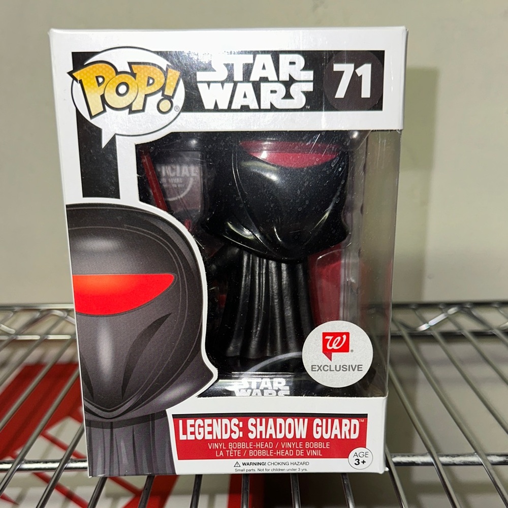 Funko Pop! Star Wars Legends: Shadow Guard-Black and Red #71 Walgreens Exclusive